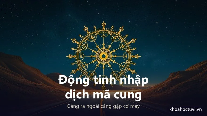 Thiên Cơ thủ cung Thiên Di — minh họa