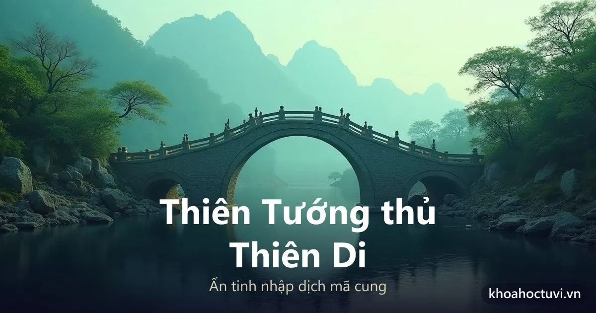 Sao Thiên Tướng thủ cung Thiên Di — luận giải Tử Vi Đẩu Số