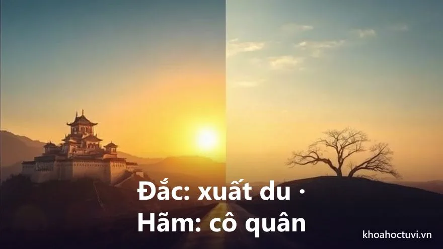 Tử Vi thủ cung Thiên Di — đắc địa và hãm