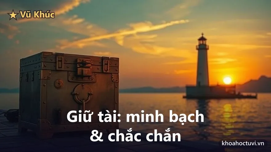 Vũ Khúc thủ cung Thiên Di — Giữ tài nơi đất khách: minh bạch, chắc chắn & tránh 'tài thành không'