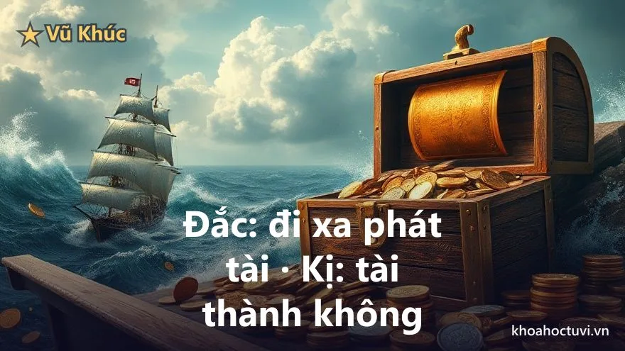 Vũ Khúc thủ cung Thiên Di — đắc địa và hãm