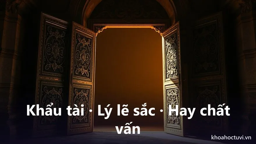 Cự Môn thủ cung Tử Tức — minh họa