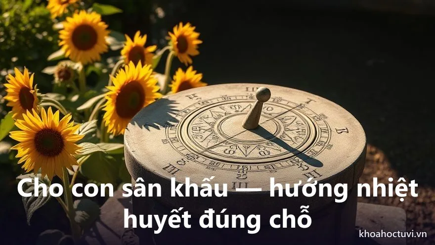 Thái Dương thủ cung Tử Tức — Nuôi dạy con khi Thái Dương tọa Tử Tức
