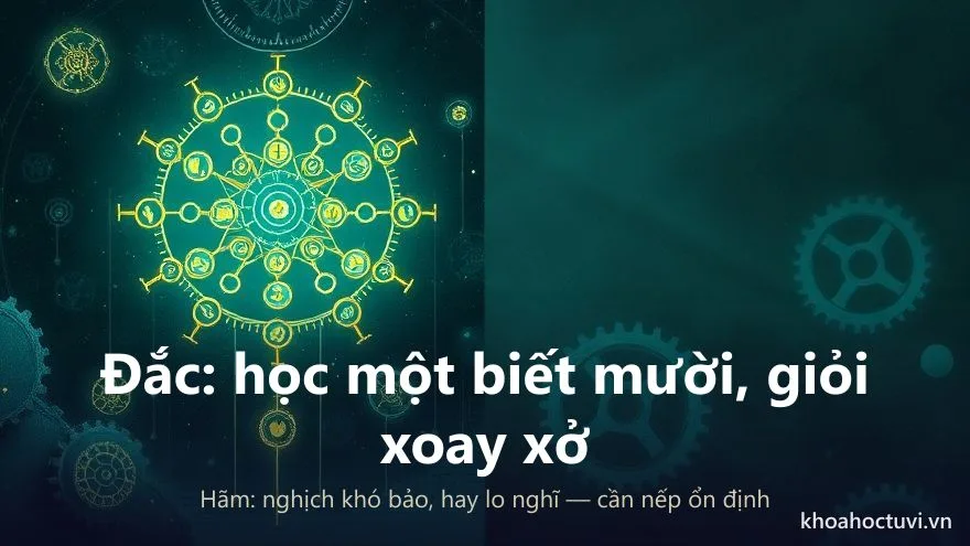 Thiên Cơ thủ cung Tử Tức — đắc địa và hãm