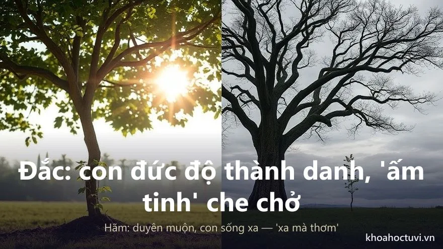 Thiên Lương thủ cung Tử Tức — đắc địa và hãm