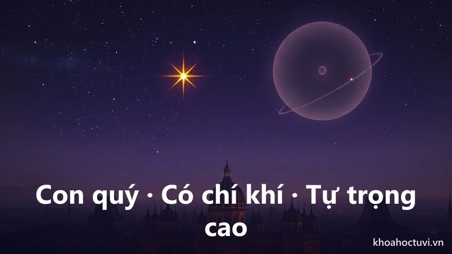 Tử Vi thủ cung Tử Tức — minh họa