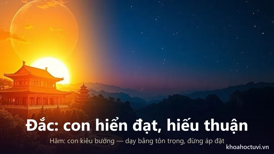 Tử Vi thủ cung Tử Tức — đắc địa và hãm