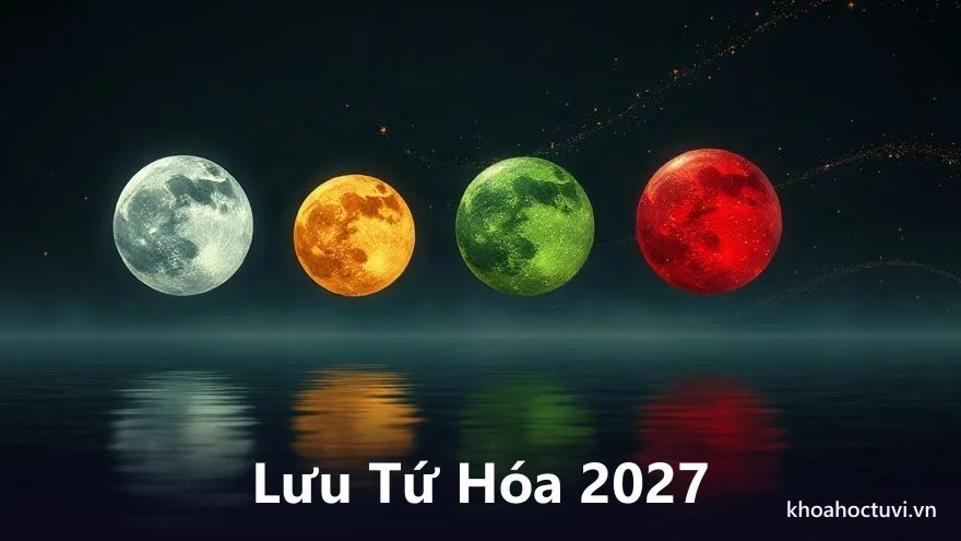 Bốn sao lưu Tứ Hóa năm Đinh Mùi ảnh hưởng tới tuổi Ngọ: Thái Âm hóa Lộc, Cự Môn hóa Kỵ