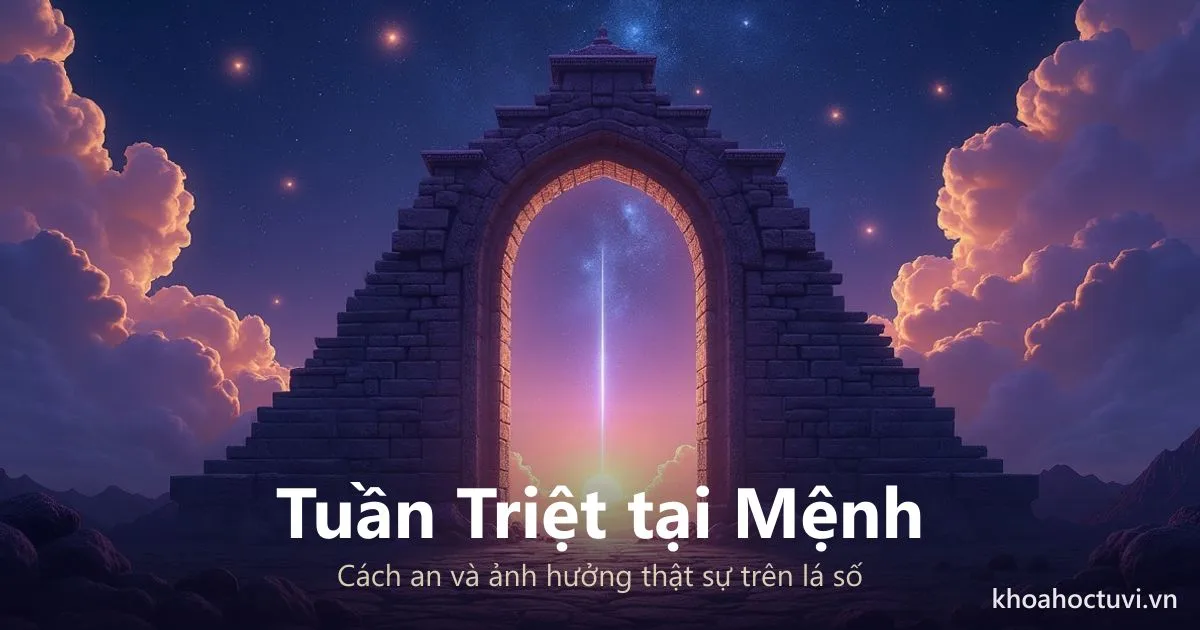 Tuần Triệt Tại Mệnh: Cách An Và Ảnh Hưởng Thật Sự Trên Lá Số