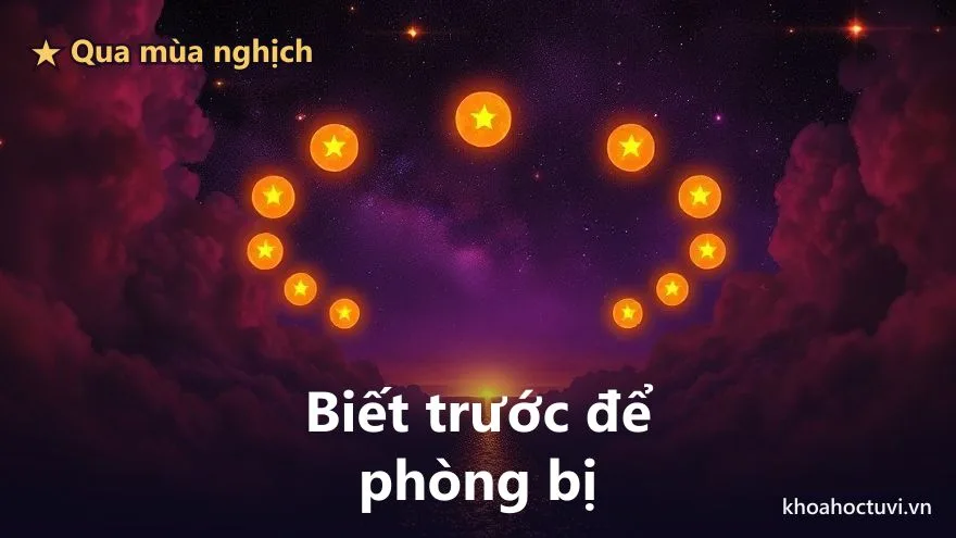 Hai bàn tay nâng một chiếc la bàn cổ dưới bầu trời sao, ánh sáng ấm áp — biểu tượng dùng tử vi 2027 để định hướng và chủ động, không phải để phó mặc số phận