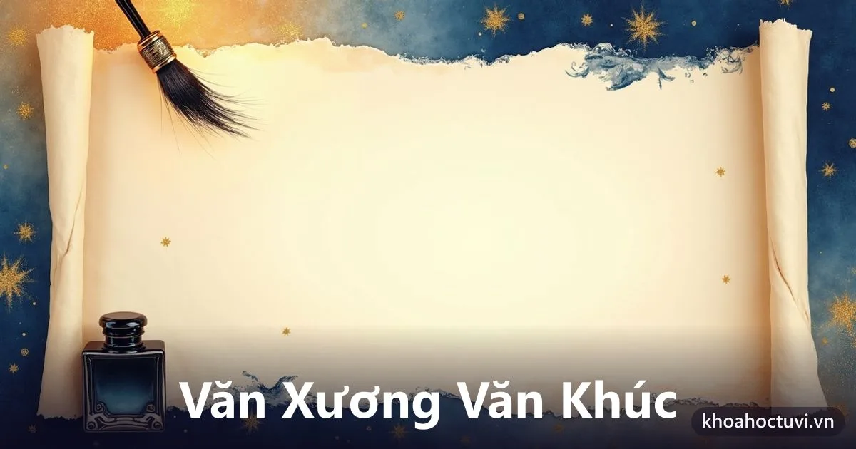 Văn Xương Văn Khúc: Bộ Sao Văn Chương, Khoa Bảng Và Cách An