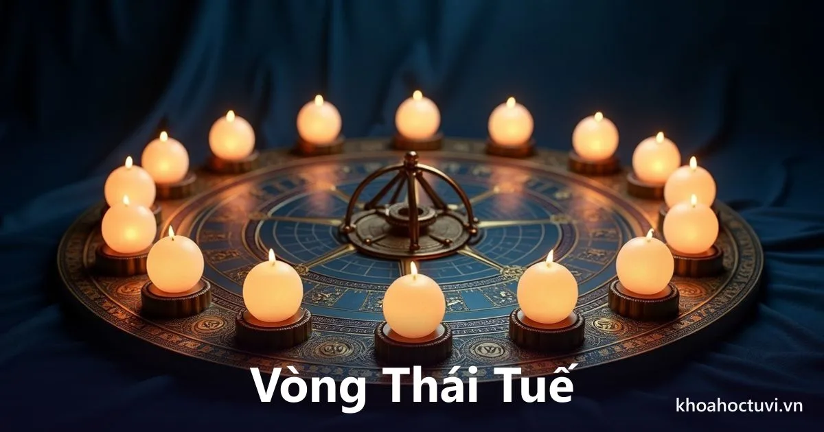 Vòng Thái Tuế Trong Tử Vi: 12 Sao, Ý Nghĩa Và Cách An Theo Chi Năm
