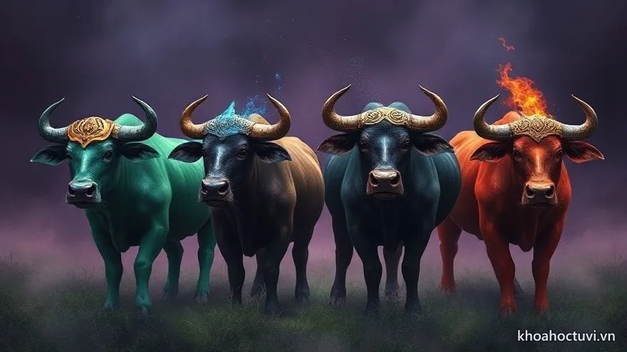 Tuổi Sửu mỗi năm sinh ứng một mệnh ngũ hành riêng