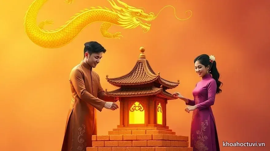 Vợ chồng tuổi Thìn cùng dựng cơ nghiệp bằng chí hướng chung