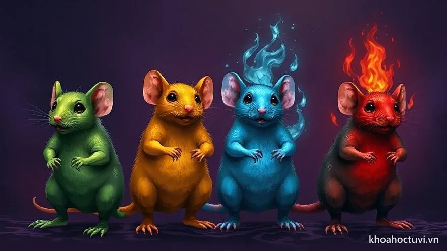 Mỗi năm sinh tuổi Tý mang một mệnh ngũ hành khác nhau