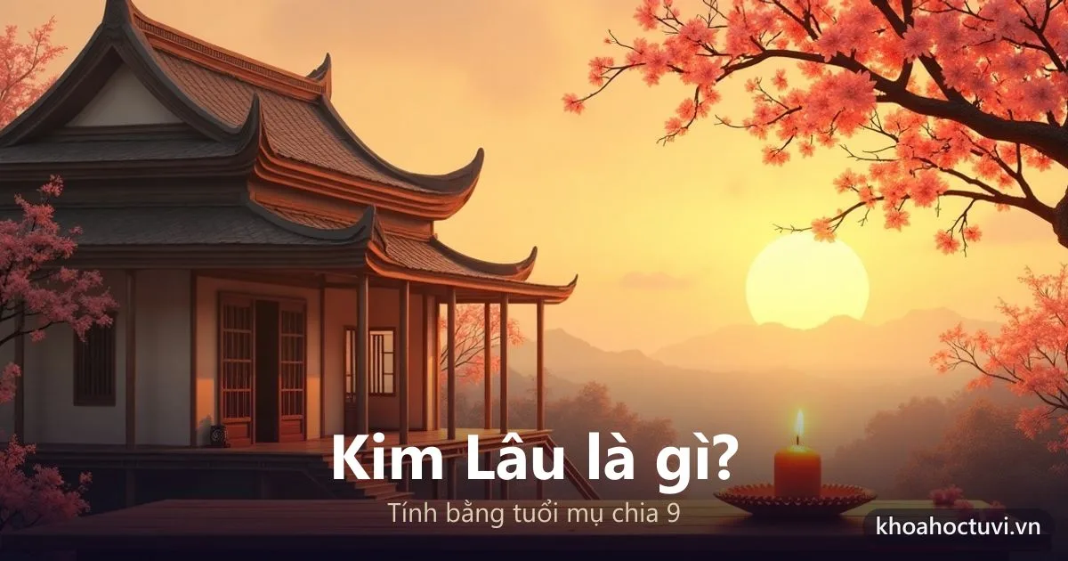 Kim Lâu là gì? Cách tính tuổi Kim Lâu làm nhà & cưới hỏi