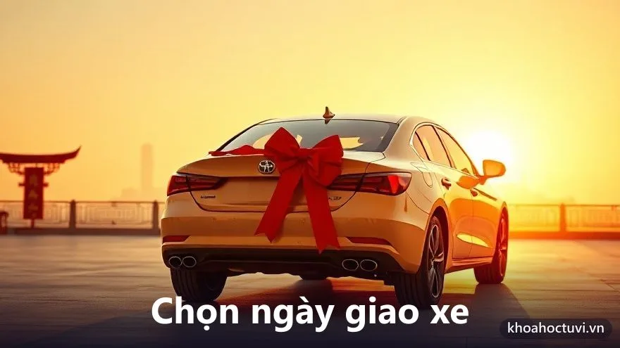 Chọn ngày giờ giao xe đẹp, tránh ngày xung với con giáp chủ xe