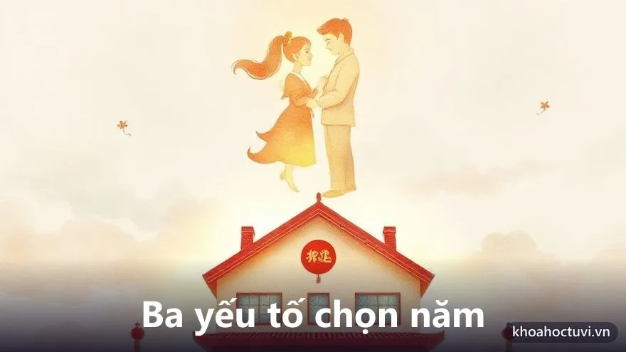 Ba yếu tố chọn năm sinh con hợp tuổi bố mẹ: Kim Lâu mẹ, Tam Tai bố mẹ, ngũ hành con