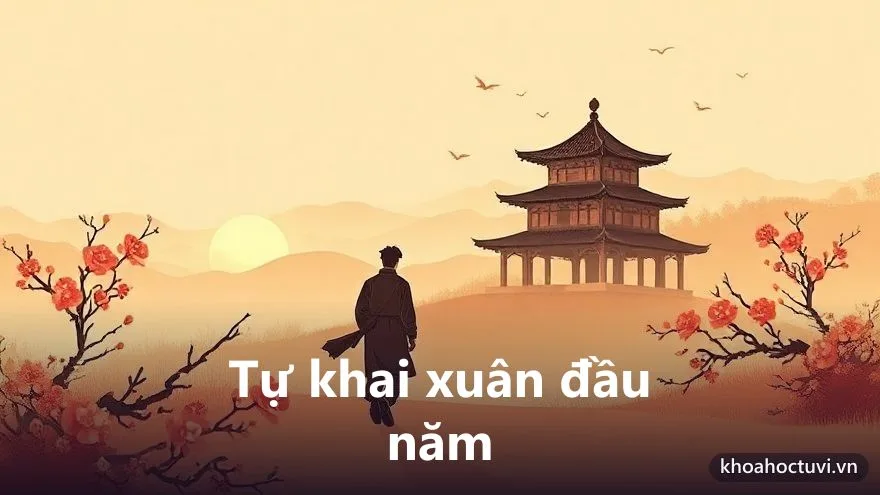 Tự khai xuân đầu năm: chọn giờ đẹp và hướng xuất hành tốt để tự mang vượng khí về nhà