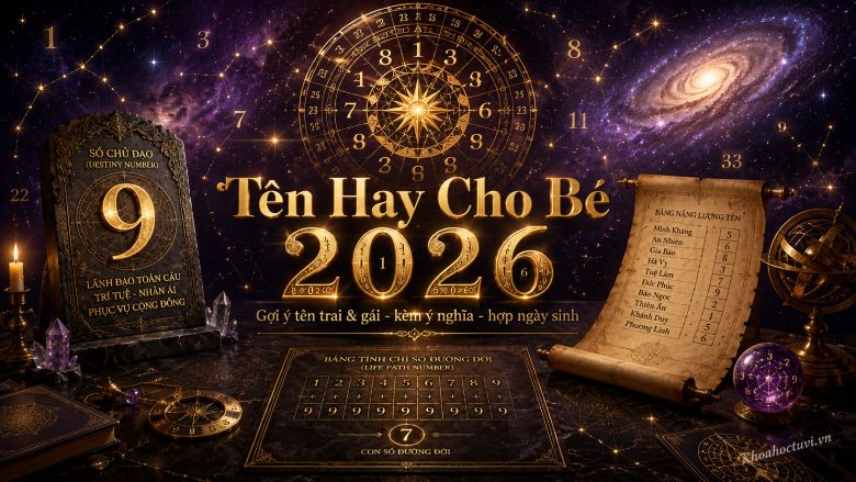 Tên Hay Cho Bé 2026: Gợi Ý Tên Trai, Gái Kèm Ý Nghĩa
